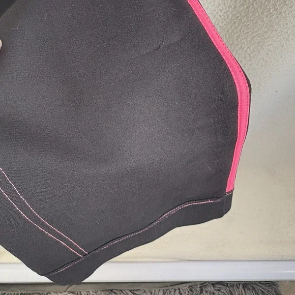 I Am Gia Pants‎ Womens Small pink Black Stripe Flare - Picture 9 of 13